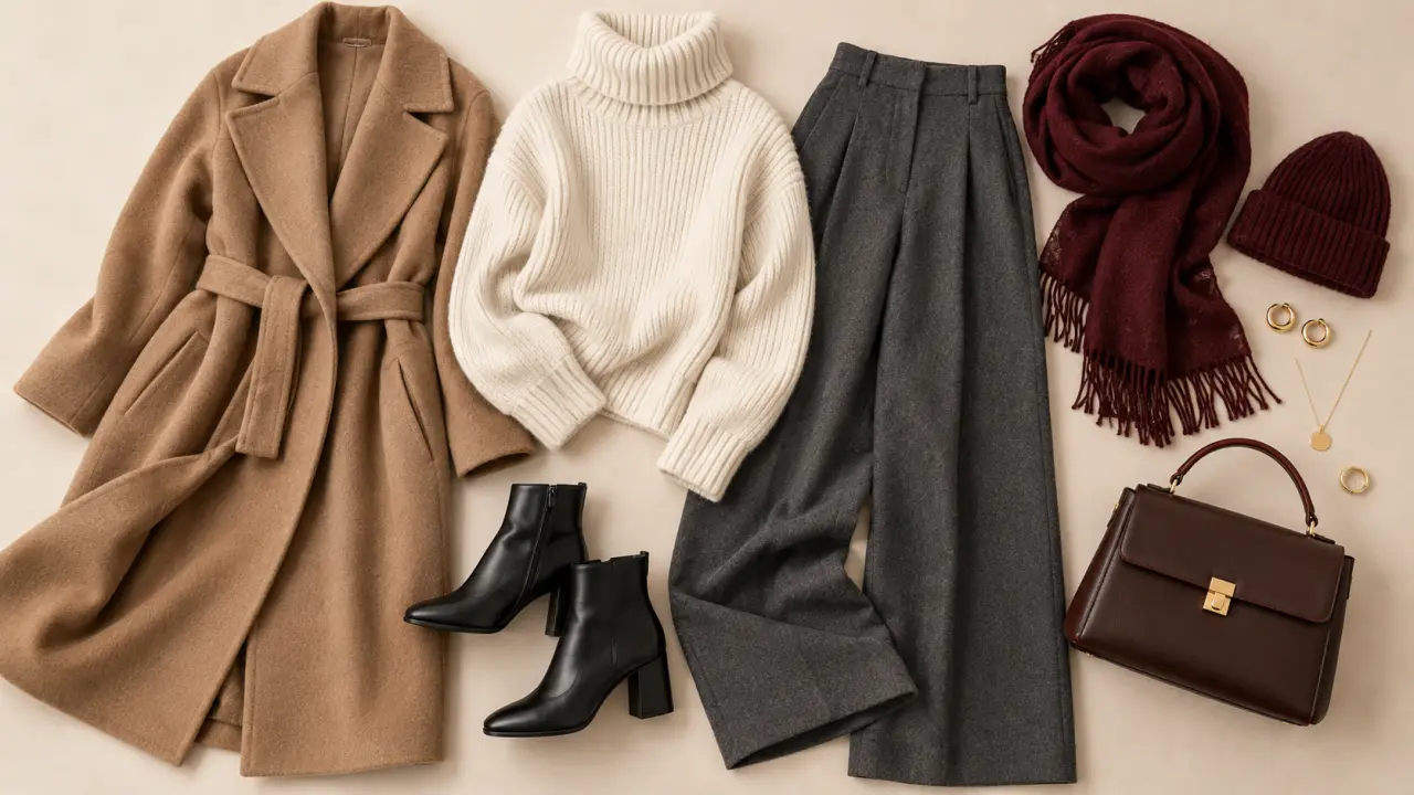 La mode hiver femme combine chaleur, élégance et volumes maîtrisés