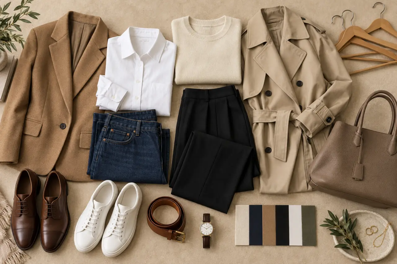 Bien s’habiller au quotidien : des coupes adaptées, des couleurs justes et un dressing cohérent