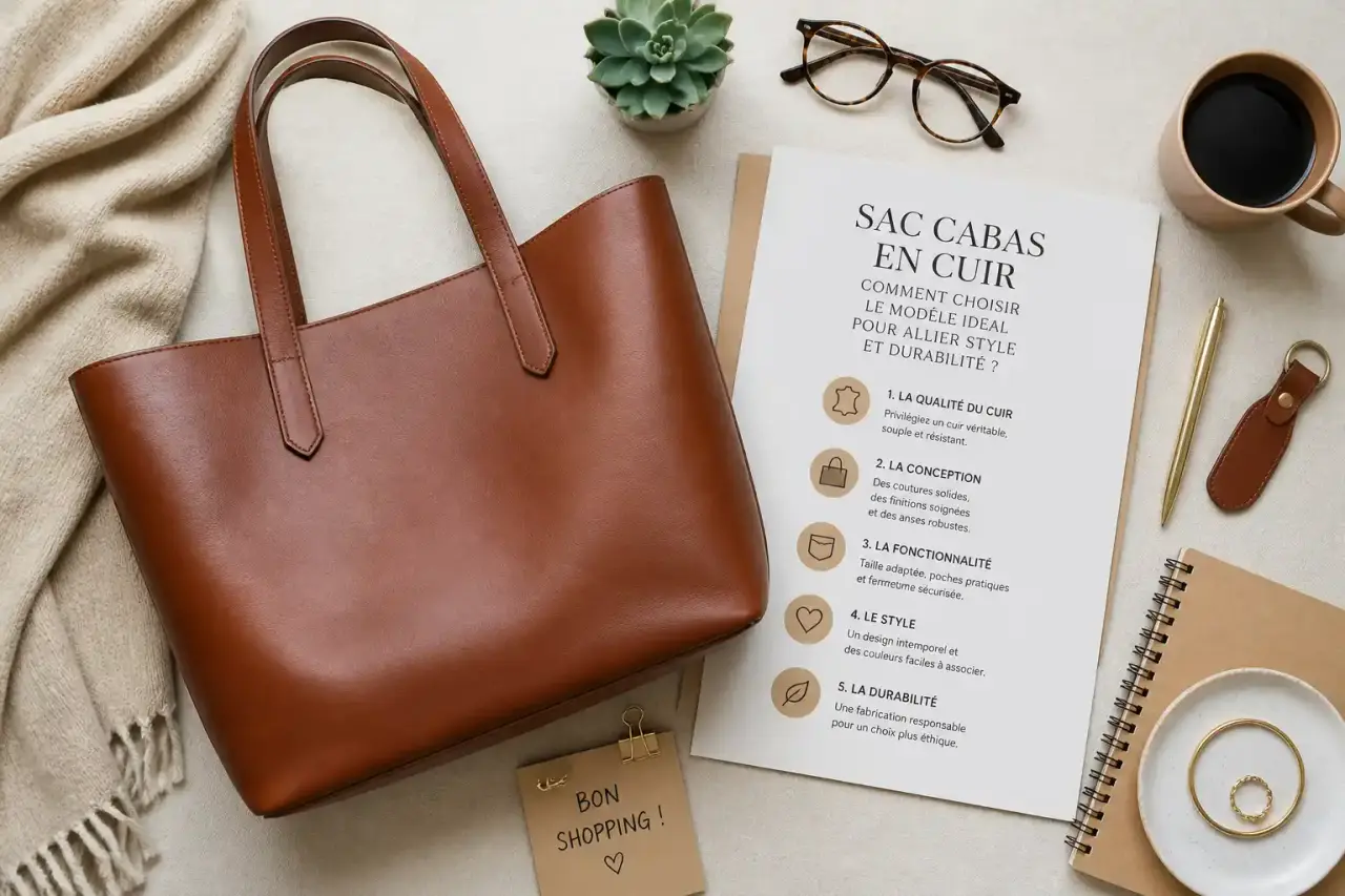 Sac cabas en cuir : comment choisir le modèle idéal pour allier style et durabilité ?