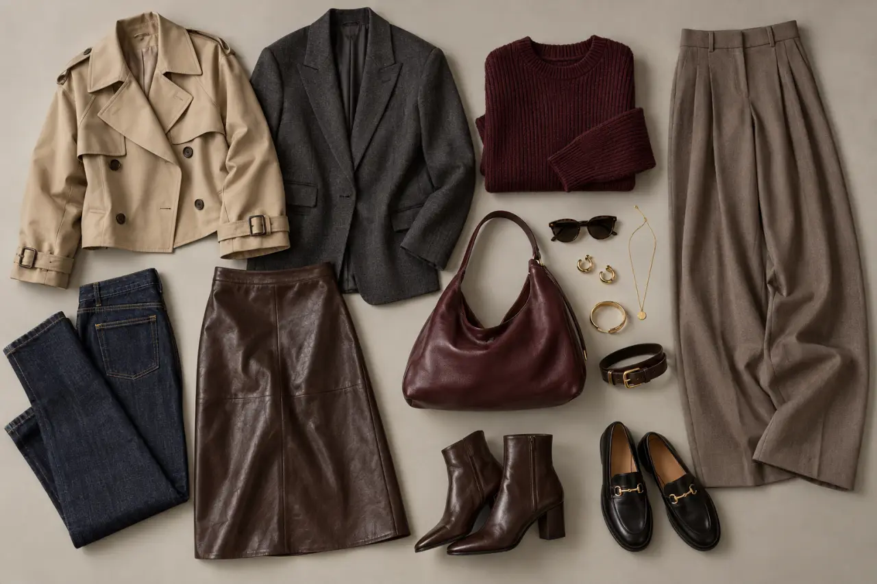 La mode femme automne 2025 mise sur les volumes maîtrisés et les pièces polyvalentes