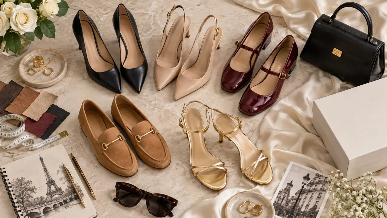 Chaussures de luxe femme à Paris : style, confort et prix à comparer avant d’acheter