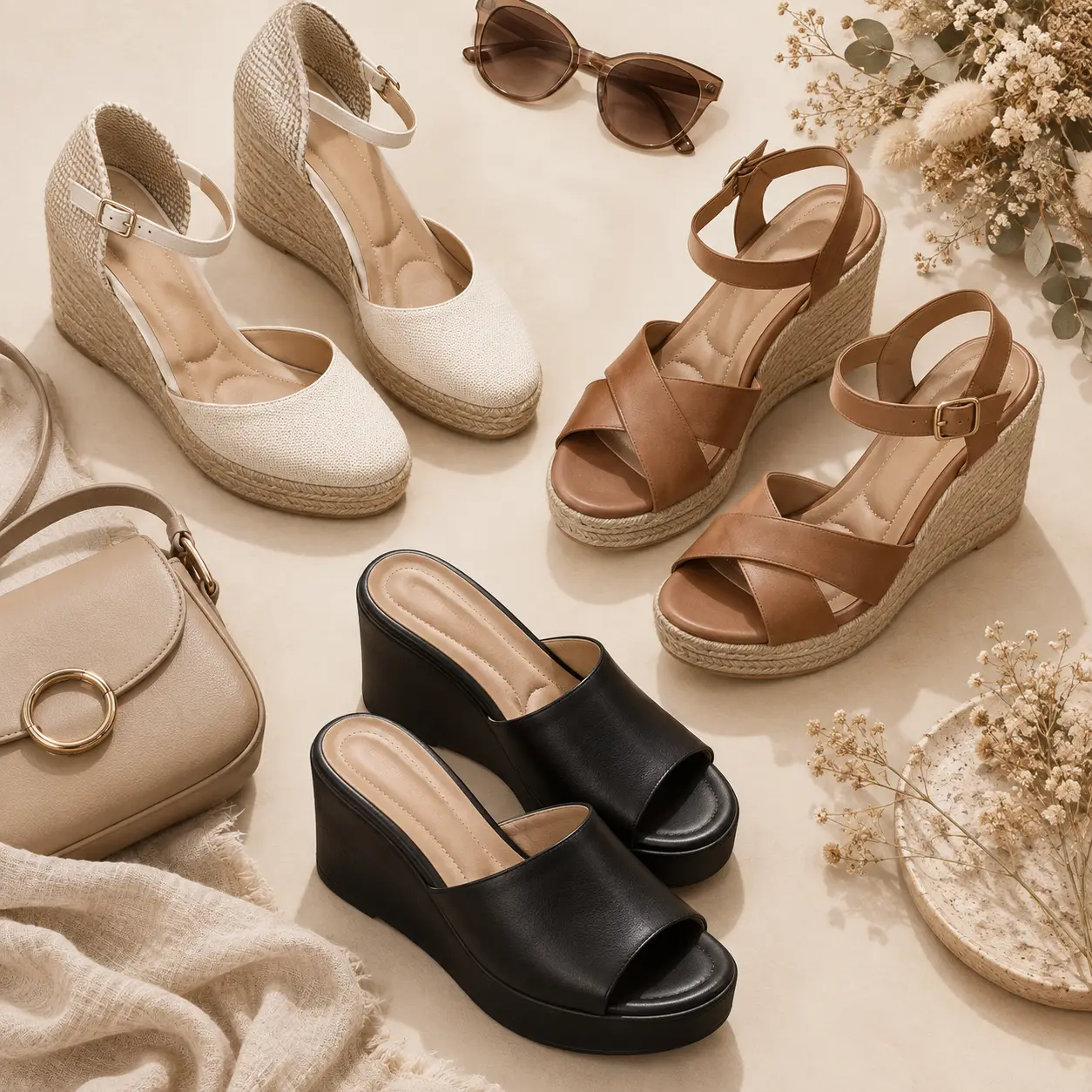 Chaussures compensées femme : gagner en hauteur sans sacrifier le confort